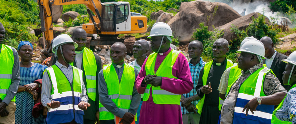 Site Visit and Prayer