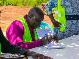 Site Visit and Prayer